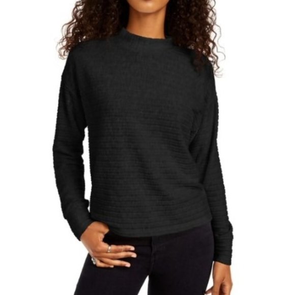 NWT Hippie Rose Cozy Mock-Neck Top - Picture 1 of 2